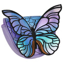 Blue Butterfly L.A.B. OZ.1 Embroidered Center-Shafted Putter Cover by ReadyGOLF