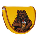Bear & Beer L.A.B. OZ.1 Embroidered Center-Shafted Putter Cover