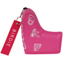 Pink "Birdie" Embroidered Blade Putter Cover