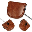 Brown PU Leather L.A.B. DF3 Center Shaft Putter Cover by Craftsman Golf