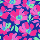Greenwich Tunic Dress in Sugar Magnolia Cobalt