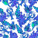 Brisbane V-Neck Dress in Beyond The Sea Purple