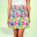 Scottsdale Pleated Hem Skort in A Beautiful Morning
