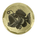 Sunfish: Embossed Ball Marker - Anglerfish