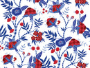 Hyannis Tee Shirt Dress in Butterfly Bush Red White Blue