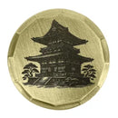 Sunfish: Embossed Ball Marker - Japanese Temple