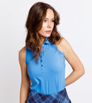 COEUR Sleeveless Golf Polo by Calliope