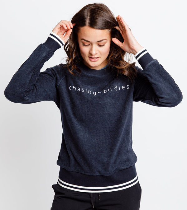 Chasing Birdies Varsity Sweatshirt by Calliope Golf