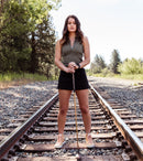 COEUR Sleeveless Golf Polo by Calliope