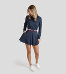 Kiona Long Sleeve Flare Dress by Calliope Golf