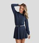 Kiona Long Sleeve Flare Dress by Calliope Golf