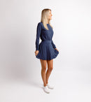 Kiona Long Sleeve Flare Dress by Calliope Golf