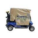 Golf Cart Sun Shade UV Mesh Top Cover For 58" Short Roof Beige