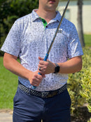 Golf Doodle Men's Polo by 1803 Sports