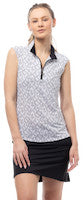 SanSoleil: Ladies UPF 50 SolCool Sleeveless Mock - 900471