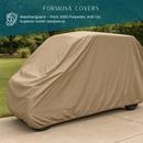 8 Passenger Golf Cart Storage Cover Taupe