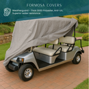 6 Passenger Golf Cart Storage Cover Grey
