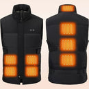 LITEGUEST 8-Zone Dual-Control Adjustable Waist Heated Vest for winter