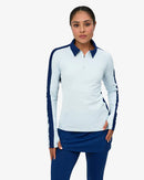 BloqUV: Women's UPF 50 Quarter Zip Polo (8003)