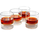 The Wine Savant Golf Ball Whiskey Glasses Set of 4-8oz Golf Gifts - Unique Whiskey Golf Glasses Set - Golf Gifts For Men & Women - Gifts for Golfers Golf Accessories Golf Ball Glasses (4 pack)
