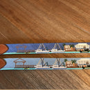 Shem Creek Hand-stitched Needlepoint Belt by Charleston Belt