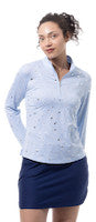 SanSoleil: Ladies SolShine Long Sleeve Mock - 900320