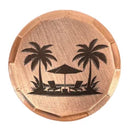 Sunfish: Embossed Ball Marker -Palm Tree