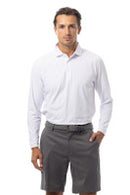 SanSoleil: Men's UPF 50 SolAir Long Sleeve Polo - 900841A