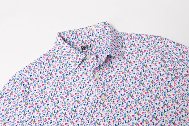 2Putt Golf - It's 5 O'clock Somewhere Men's Polo