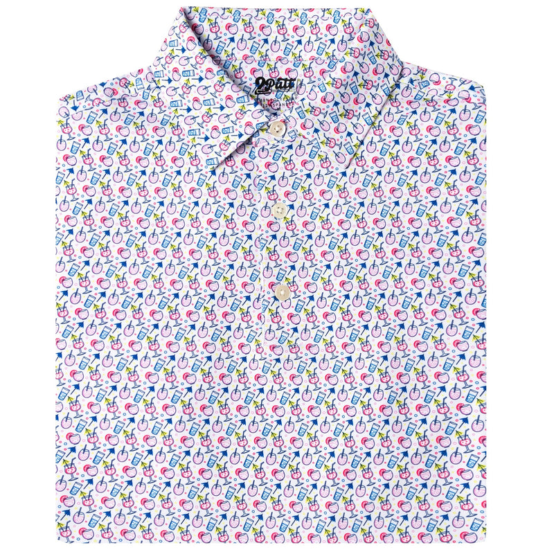 2Putt Golf - It's 5 O'clock Somewhere Men's Polo