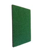 Golf Chipping Mat (16in x 10in) - Portable Practice Hitting Mat for Home with Real Turf