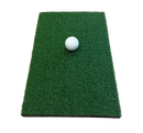 Golf Chipping Mat (16in x 10in) - Portable Practice Hitting Mat for Home with Real Turf