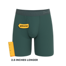 The Alloy | Dark Teal Long Leg Ball Hammock® Pouch Underwear With Fly