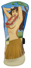 Aloha Girl Embroidered Driver Headcover by ReadyGOLF