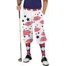 Golf Knickers: Mens America Homeland Stars and Stripes Golf Knickers Outfit Clothing