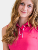 Ansley Youth Girls' Sleeveless Polo