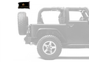 Gulf Coast Gladiators 11"x17" Forever Wave Flag for Jeep Wrangler JKU 4-Door 2007-2018