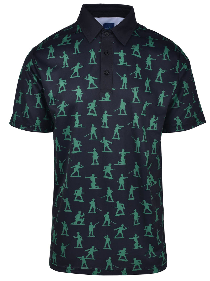 crazy golf gear Army Training, Sir! Mens Golf Polo Shirt by ReadyGOLF 2X-Large