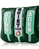 Quiet Please - Center Shaft Mallet Putter Cover