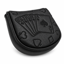 Black Royal Flush DF3 Center-Shaft Mallet Putter Cover