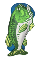 Largemouth Bass Embroidered Driver Classic Headcover by ReadyGOLF