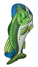 Largemouth Bass Embroidered Driver Classic Headcover by ReadyGOLF