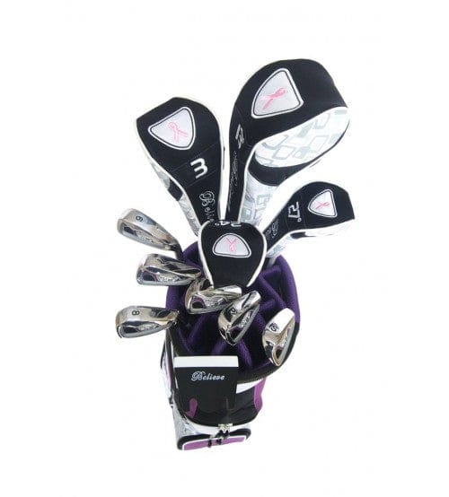 Founders Club Believe Complete Ladies Golf Set - Purple (Right-handed Petite -1")