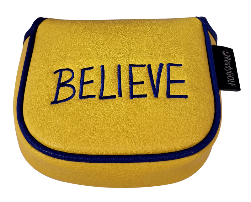 Believe Embroidered Putter Cover - Mallet by ReadyGOLF