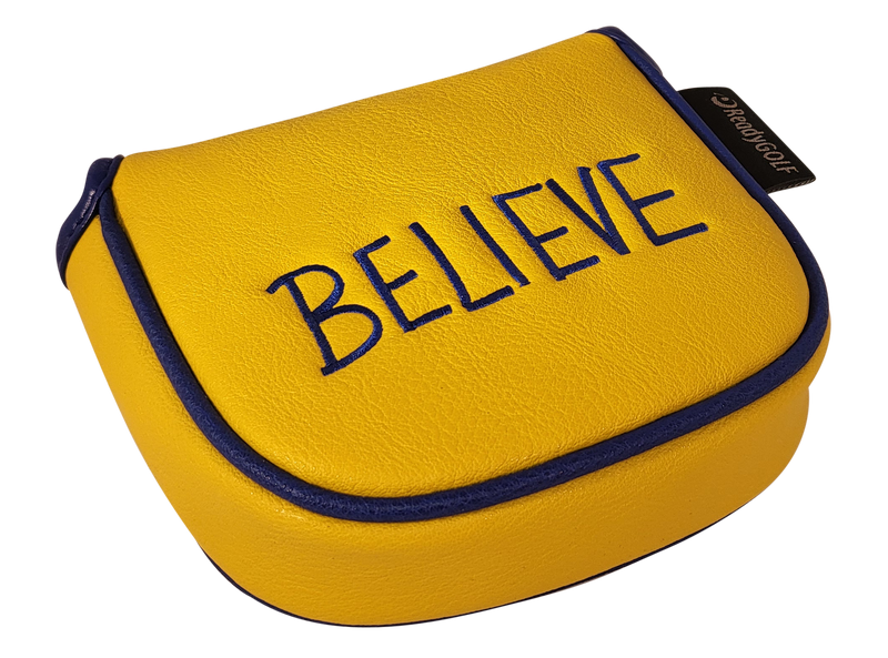 Believe Embroidered Putter Cover - Mallet by ReadyGOLF