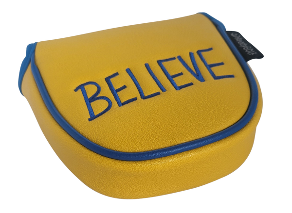 Believe Embroidered Putter Cover - Mallet by ReadyGOLF