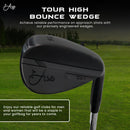 Ase BLACKOUT 3-Piece Wedge Set (52,56,60)