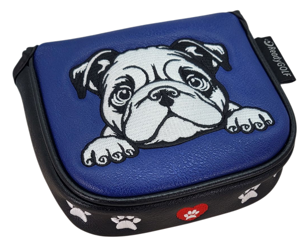French Bulldog Embroidered Putter Cover by ReadyGOLF  -  Mallet