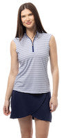 SanSoleil: Ladies UPF 50 SolCool Sleeveless Mock - 900471