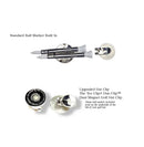 The Tee Clip® MINI: USA Made | Magnetic Golf Multi Tool - Golf Tee Holder, Ball Marker, Putting Alignment & Divot Repair